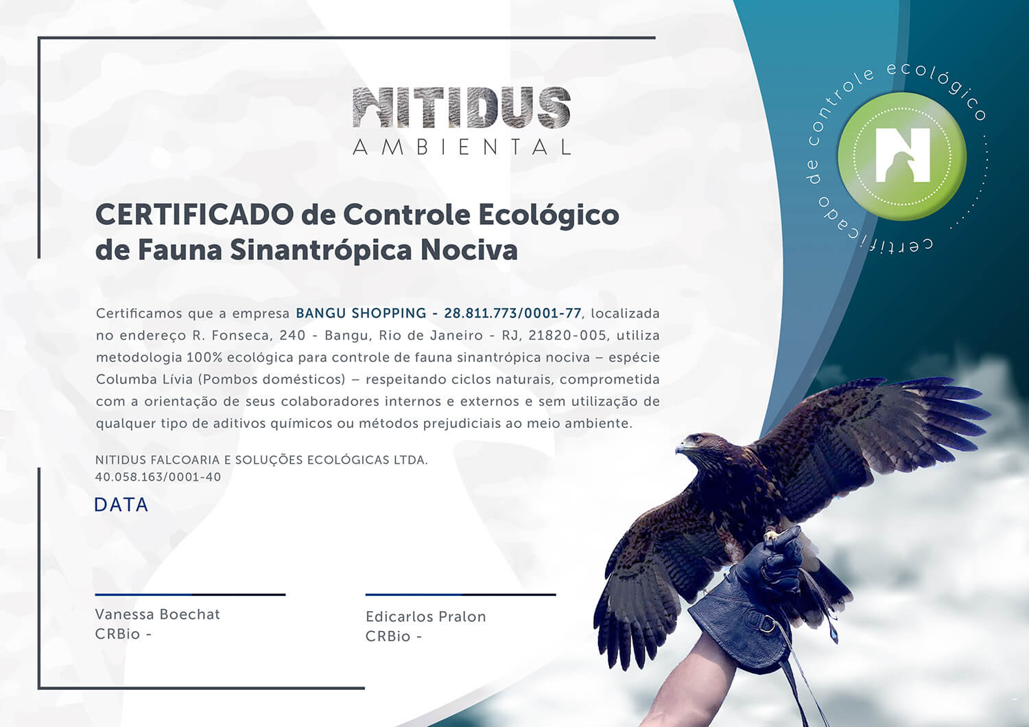 Certificado Nitidus